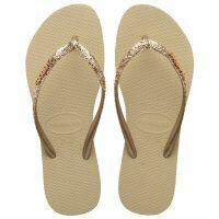 Havaianas Slim Glitter II (29-36) - Areia 0154