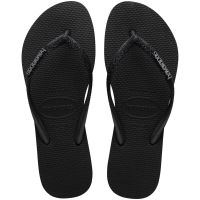 Havaianas Slim Glitter II (33/34) - Preto 1069