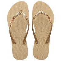 Havaianas Slim Glitter II (33-40) - Areia 0154