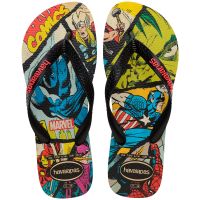 Havaianas Top Marvel Classics (37-44) - Preto Vermelho 2563 