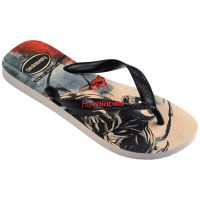  Havaianas Top Marvel Classics (41/42) - Bege Palha Preto 9446