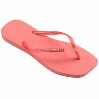 Chinelo Havaianas Slim Square Logo Metallic Feminino