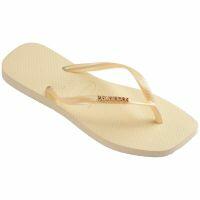 Havaianas Slim Square Logo Metallic (35-40) - Buttercream 9256