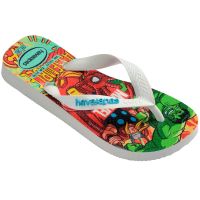 Havaianas Kids Top Marvel II (25/26) - Branco Azul 7854