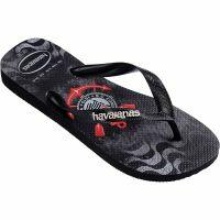 Havaianas Top Times Corinthians (35-44) - Preto Preto Branco 4058