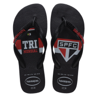 Havaianas Top Times São Paulo (39-46) - Preto  0090 