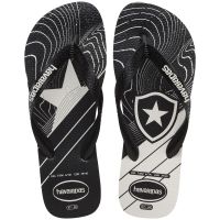Havaianas Top Times Botafogo (25-32) - Branco Preto 0128 