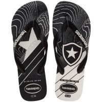 Havaianas Top Times Botafogo (37-42) - Branco Preto 0128  