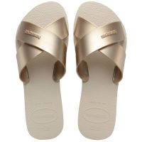 Havaianas Aqua Metallic (35/36) - Bege Palha 0121 