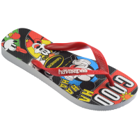 Havaianas Top Disney Classics (37/38) - Branco Vermelho Apache 6222