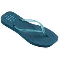 Chinelo Havaianas Slim Square Logo Pop-Up Feminino