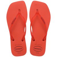 Chinelo Havaianas Slim Square Logo Pop-Up Feminino
