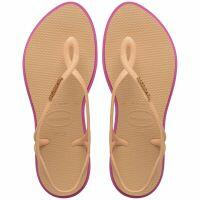 Havaianas Luna Point (33/34) - Dourado Rosa Gum 1691 