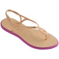 Havaianas Luna Point (33/34) - Dourado Rosa Gum 1691 