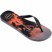 Havaianas Top Surfer I (37-46) - Cinza Aço Preto Laranja Sunset 7345