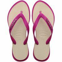 Havaianas Point Fusion (35/36) - Rosa Gum Bege Palha 2031