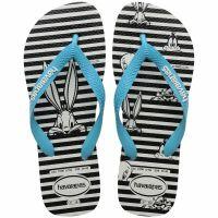 Havaianas Top Warner Logomania (37-42) - Branco/Azul 0093