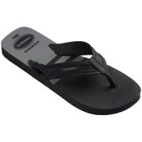 Havaianas City Basic (39/40) - Preto Cinza Aço 7663