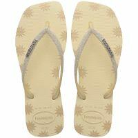 Chinelo Havaianas Square Glitter Contour Feminino