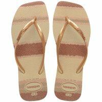 Chinelo Havaianas Slim Square Palette Glow Feminino