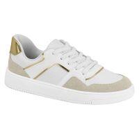 Tênis Beira Rio 4343.31659 (34-39) - Branco Branco Off Dourado 109538