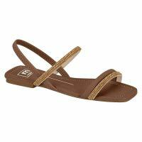 Sandália Moleca 5462.111 (34-39) - Brown Golden/Avelã 108498