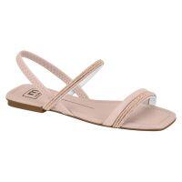 Sandália Moleca 5462.111 (34-39) - Beige Cristal/Rosa 111285