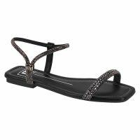 Sandália Moleca 5462.154 (34-39) - Preto Hematite 111282