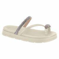Tamanco Moleca 5490.127 (33-39) - Cristal Branco Off 81189