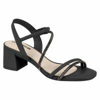 Sandália Moleca 5496.127 (34-39) - Preto Hematite 103698