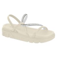 Sandália Moleca 5565.101 (34-39) - Branco Off 108698