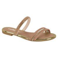 Tamanco Moleca 5585.202 (34-39) - Sombra Dourado/Nude 109531