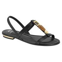 Sandália Moleca 5587.102 (34-39) - Preto 15745