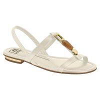 Sandália Moleca 5587.102 (34-39) - Branco Off 35312
