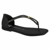 Sandália Moleca 5594.102 (34-39) - Preto Hematite 103698