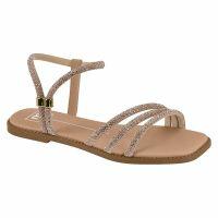 Sandália Moleca 5594.104 (34-39) - Ouro Rosado Silver Nude 91004