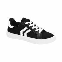 Tênis Moleca 5796.106 (34-39) - Preto Branco 17689 