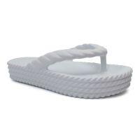 Chinelo Mikelly Nuvem Trançado 320 (33-40) - Branco 
