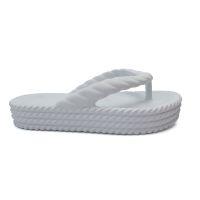 Chinelo Mikelly Nuvem Trançado 320 (33-40) - Branco 