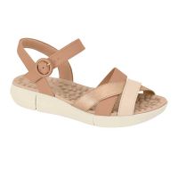 Sandália Modare 7142.124 (34-39) - Nude Dourado Creme 99248 