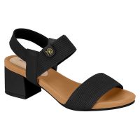 Sandália Modare 7187.100 (34-39) - Preto Camel 96782