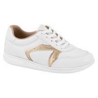 Tênis Modare 7358.240 (34-39) - Branco Dourado 17165