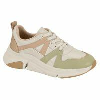 Tênis Modare 7401.102 (34-39) - Branco Off/Verde/Dourado/Bege 102306
