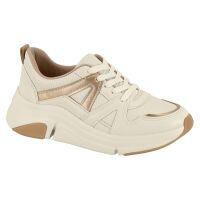 Tênis Modare 7401.102 (34-39) - Branco Off Dourado 35432