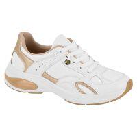 Tênis Modare 7414.102 (34-39) - Branco/Dourado 17165