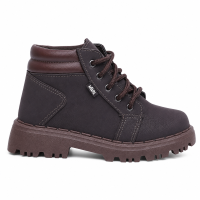 Bota Boot Nilqi 1650.14.30 (28-34) - Marrom