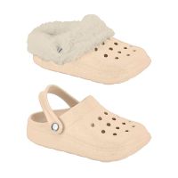 Babuche Molekinha 2591.214 (25-36) - Creme Prata Branco Off 109974 