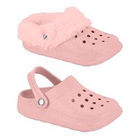 Babuche Molekinha 2591.214 (25/26) - Rosa Prata Rosa 81368 