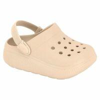 Babuche Molekinha 2749.200 (17-26) - Creme Prata 89583