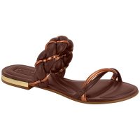 Tamanco Beira Rio 8263.990 (34-39) - Conhaque Bronze 108663